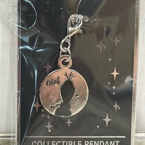OLAF Frozen Silver Pendant 20th Anniversary Charm BNIP DMC Disney Movie Club